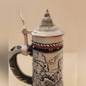 Vintage Avon Collectible Rocky Mountain 9" Beer Stein Ceramarte Brazil Numbered